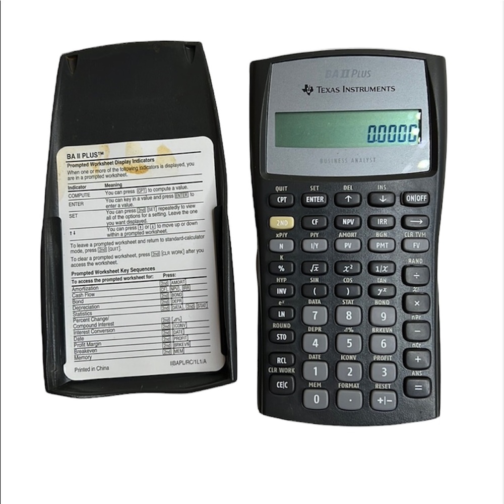 Texas Instruments BA ll Plus business analyst